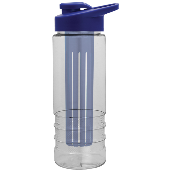 Salute Infuser Tritan™ Bottle, 24oz. - Drink Thru Lid