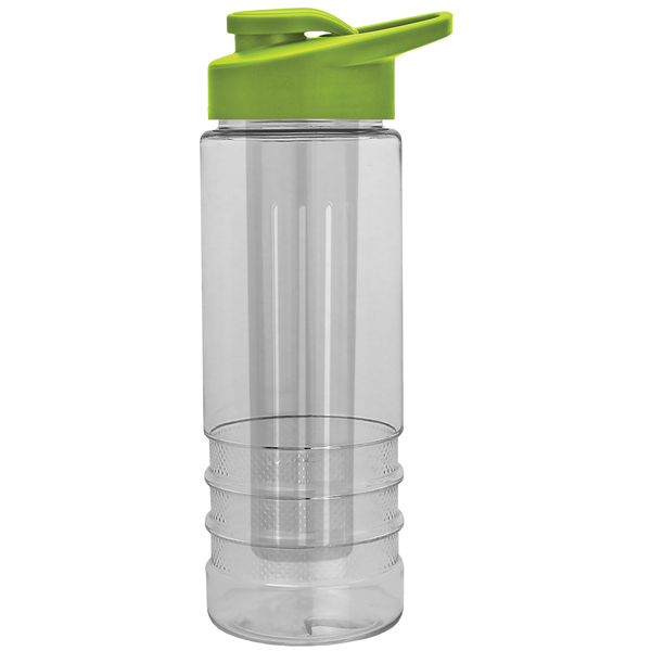 Salute Infuser Tritan™ Bottle, 24oz. - Drink Thru Lid