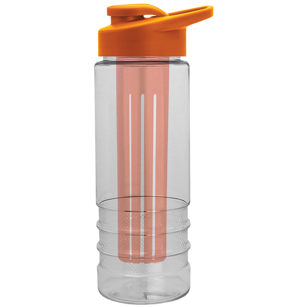 Salute Infuser Tritan™ Bottle, 24oz. - Drink Thru Lid
