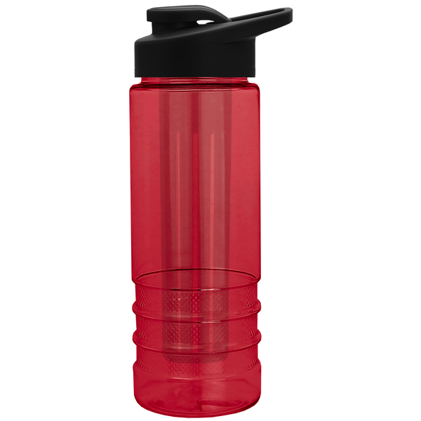Salute Infuser Tritan™ Bottle, 24oz. - Drink Thru Lid