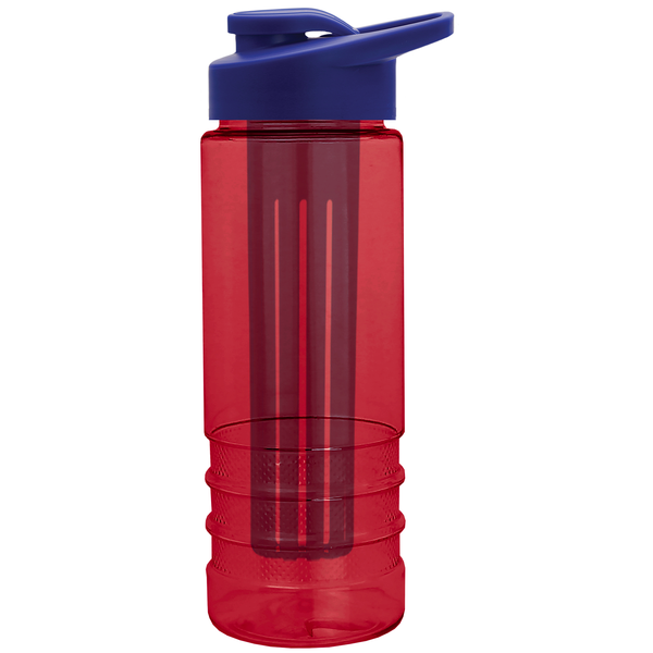 Salute Infuser Tritan™ Bottle, 24oz. - Drink Thru Lid