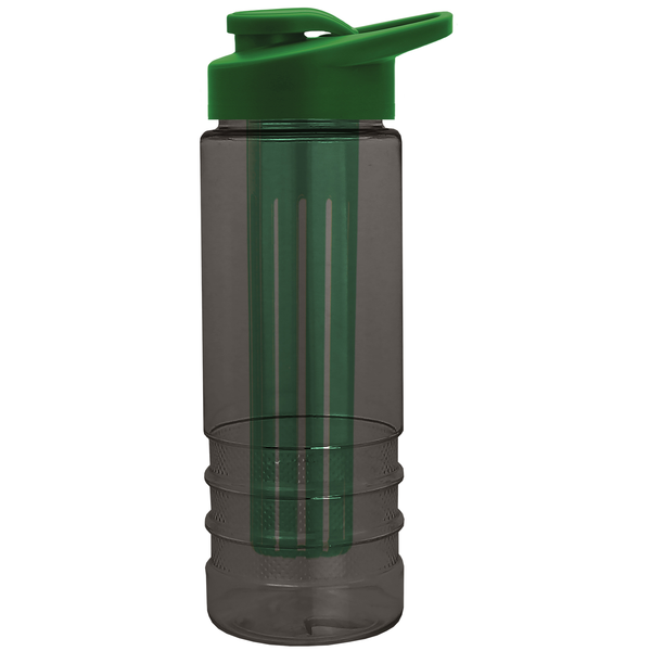 Salute Infuser Tritan™ Bottle, 24oz. - Drink Thru Lid