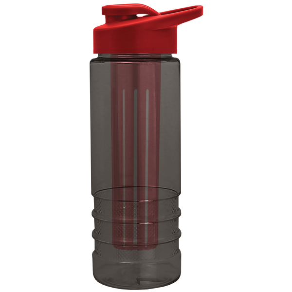 Salute Infuser Tritan™ Bottle, 24oz. - Drink Thru Lid