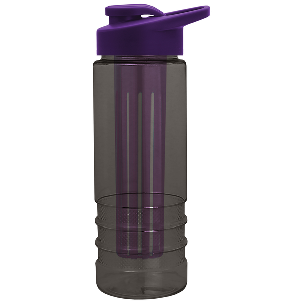 Salute Infuser Tritan™ Bottle, 24oz. - Drink Thru Lid