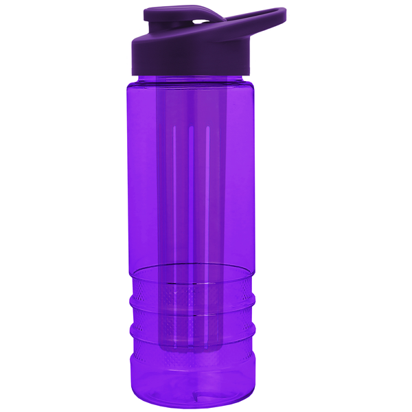Salute Infuser Tritan™ Bottle, 24oz. - Drink Thru Lid