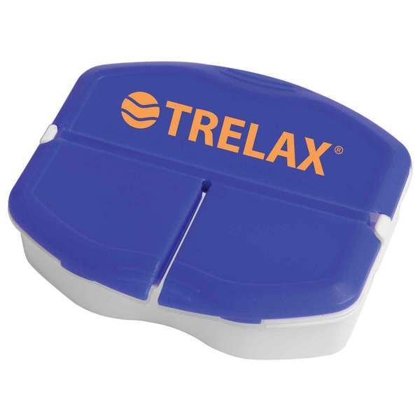 Tri-Minder Pocket Pill Box, Three Compartment