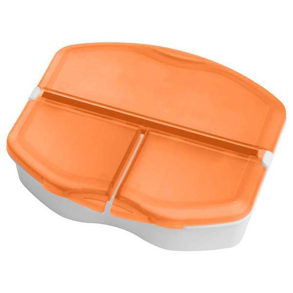 Tri-Minder Pocket Pill Box, Three Compartment
