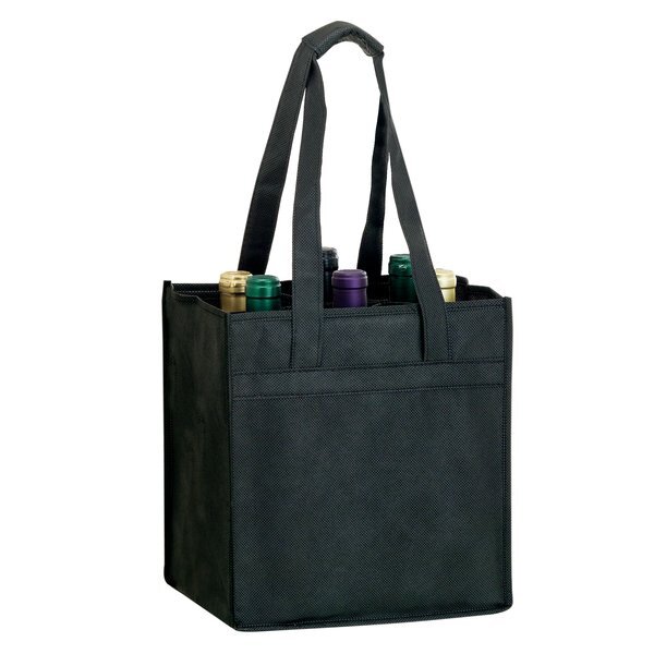 Six Bottle Non-Woven Wine Tote