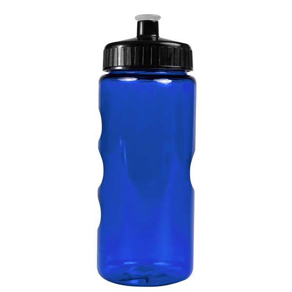 Finger Grip Tritan™ Translucent Bottle, 22oz. - Push Pull Lid
