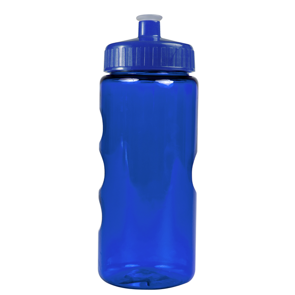 Finger Grip Tritan™ Translucent Bottle, 22oz. - Push Pull Lid