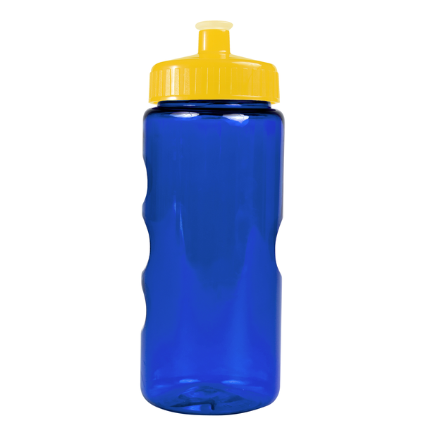 Finger Grip Tritan™ Translucent Bottle, 22oz. - Push Pull Lid