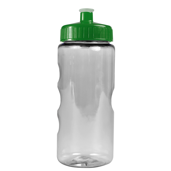Finger Grip Tritan™ Translucent Bottle, 22oz. - Push Pull Lid