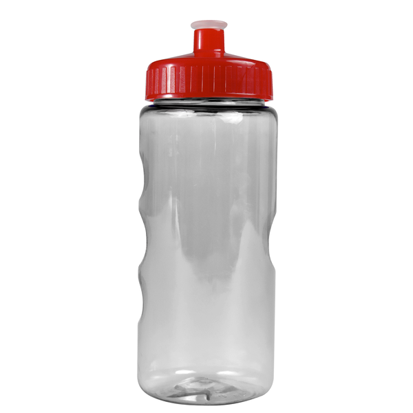 Finger Grip Tritan™ Translucent Bottle, 22oz. - Push Pull Lid