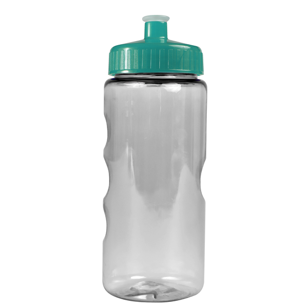 Finger Grip Tritan™ Translucent Bottle, 22oz. - Push Pull Lid