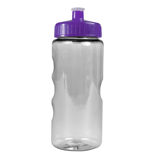 Finger Grip Tritan™ Translucent Bottle, 22oz. - Push Pull Lid