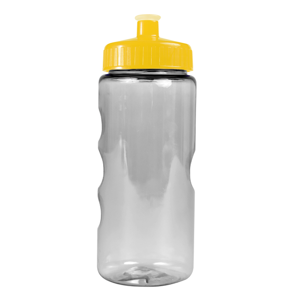Finger Grip Tritan™ Translucent Bottle, 22oz. - Push Pull Lid