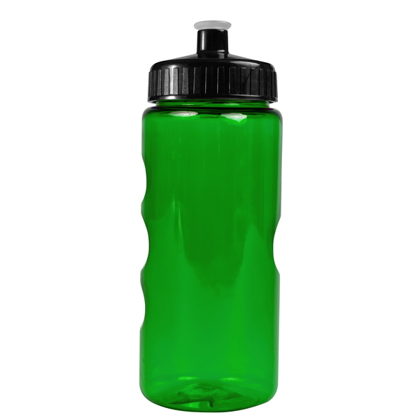 Finger Grip Tritan™ Translucent Bottle, 22oz. - Push Pull Lid