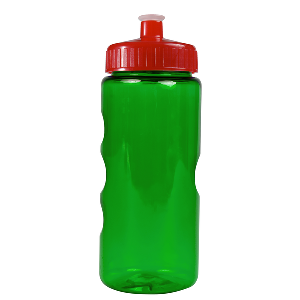 Finger Grip Tritan™ Translucent Bottle, 22oz. - Push Pull Lid