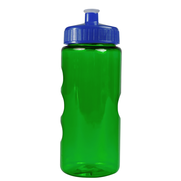 Finger Grip Tritan™ Translucent Bottle, 22oz. - Push Pull Lid