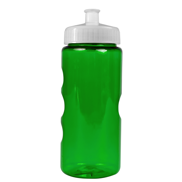Finger Grip Tritan™ Translucent Bottle, 22oz. - Push Pull Lid