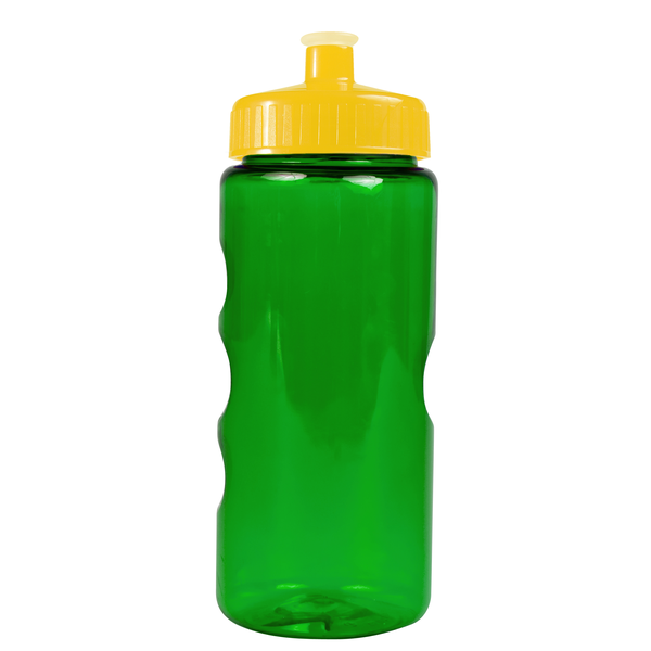 Finger Grip Tritan™ Translucent Bottle, 22oz. - Push Pull Lid