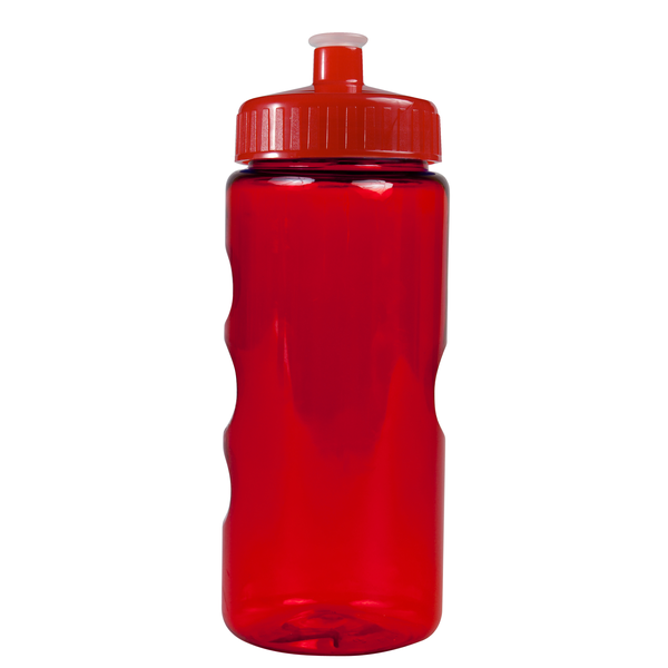 Finger Grip Tritan™ Translucent Bottle, 22oz. - Push Pull Lid