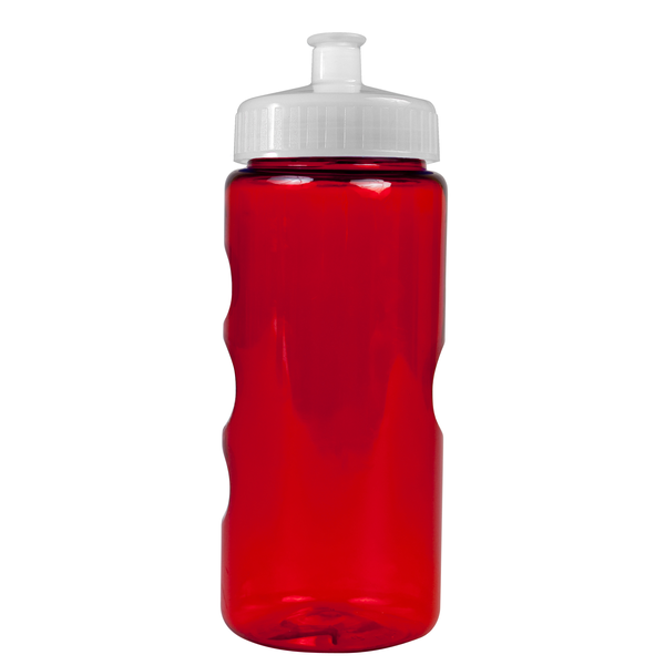 Finger Grip Tritan™ Translucent Bottle, 22oz. - Push Pull Lid