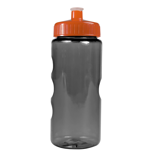 Finger Grip Tritan™ Translucent Bottle, 22oz. - Push Pull Lid