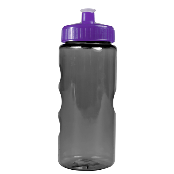 Finger Grip Tritan™ Translucent Bottle, 22oz. - Push Pull Lid