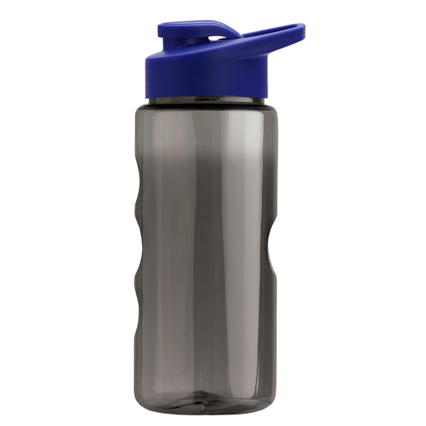 Finger Grip Tritan™ Translucent Bottle, 22oz. - Drink Thru Lid