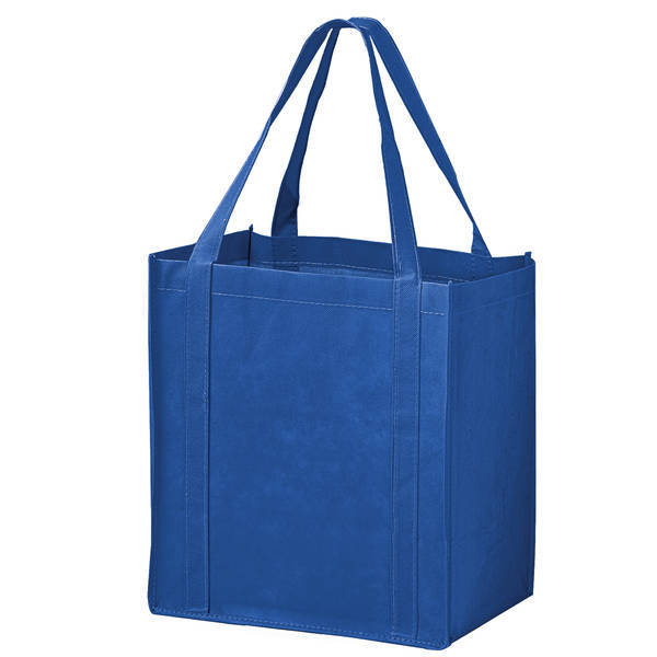 Price Buster Non-Woven Grocery Tote with Poly Board Insert