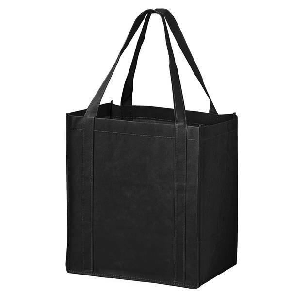 Price Buster Non-Woven Grocery Tote with Poly Board Insert