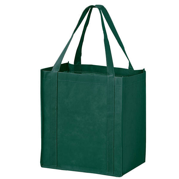 Price Buster Non-Woven Grocery Tote with Poly Board Insert
