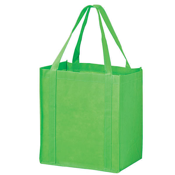 Price Buster Non-Woven Grocery Tote with Poly Board Insert