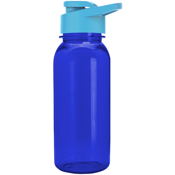 Cadet Tritan™ Transparent Sport Bottle, 18oz. - Drink Thru Lid