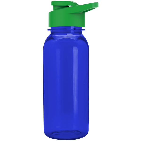 Cadet Tritan™ Transparent Sport Bottle, 18oz. - Drink Thru Lid