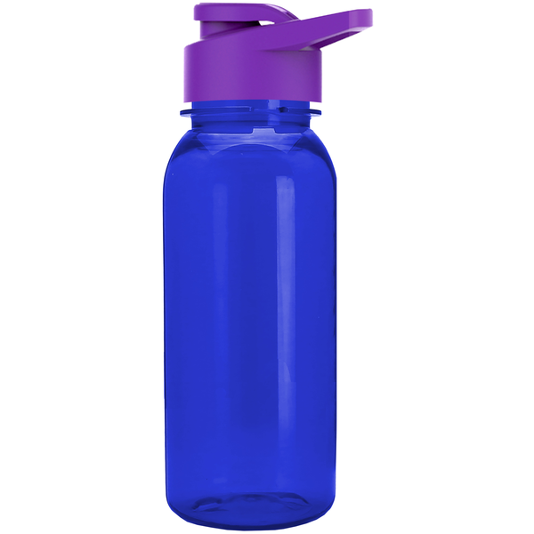 Cadet Tritan™ Transparent Sport Bottle, 18oz. - Drink Thru Lid