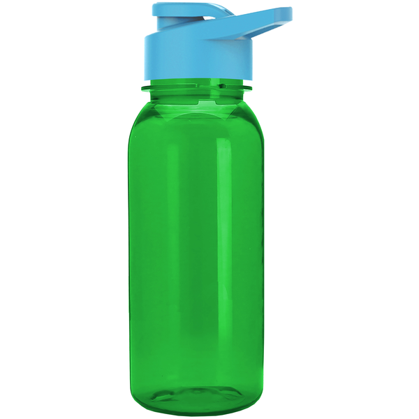 Cadet Tritan™ Transparent Sport Bottle, 18oz. - Drink Thru Lid
