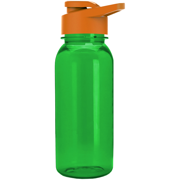 Cadet Tritan™ Transparent Sport Bottle, 18oz. - Drink Thru Lid