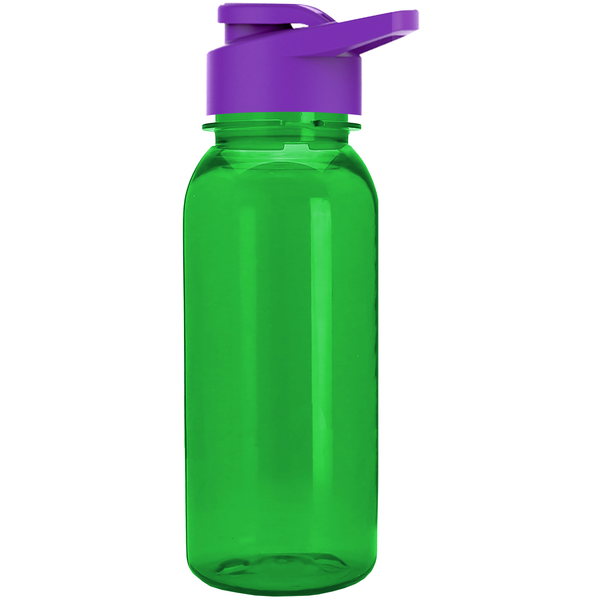 Cadet Tritan™ Transparent Sport Bottle, 18oz. - Drink Thru Lid