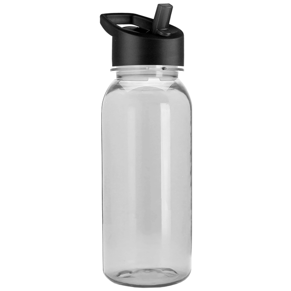 Cadet Tritan™ Transparent Sport Bottle, 18oz. - Flip Straw Lid