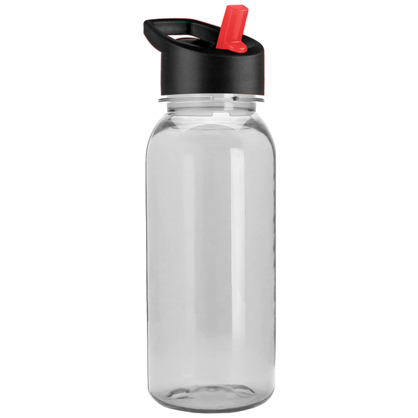 Cadet Tritan™ Transparent Sport Bottle, 18oz. - Flip Straw Lid