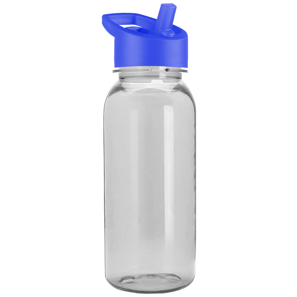 Cadet Tritan™ Transparent Sport Bottle, 18oz. - Flip Straw Lid