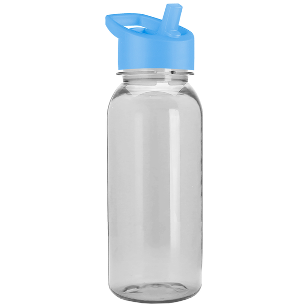 Cadet Tritan™ Transparent Sport Bottle, 18oz. - Flip Straw Lid