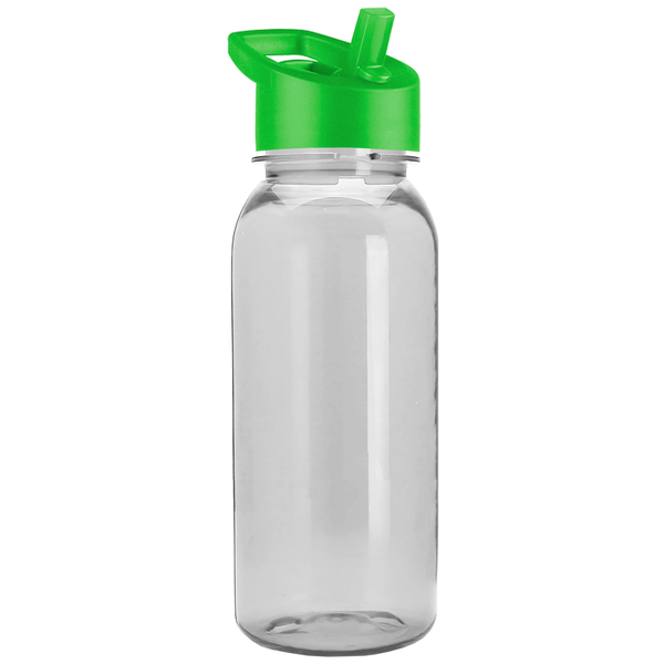 Cadet Tritan™ Transparent Sport Bottle, 18oz. - Flip Straw Lid