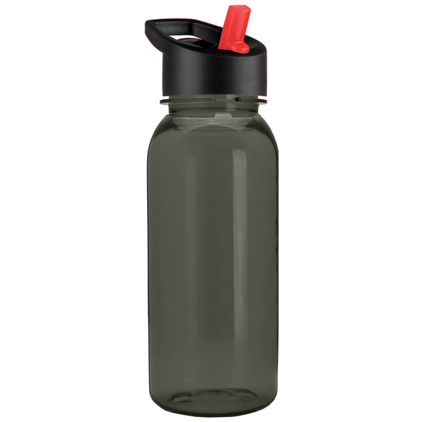 Cadet Tritan™ Transparent Sport Bottle, 18oz. - Flip Straw Lid