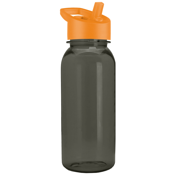 Cadet Tritan™ Transparent Sport Bottle, 18oz. - Flip Straw Lid