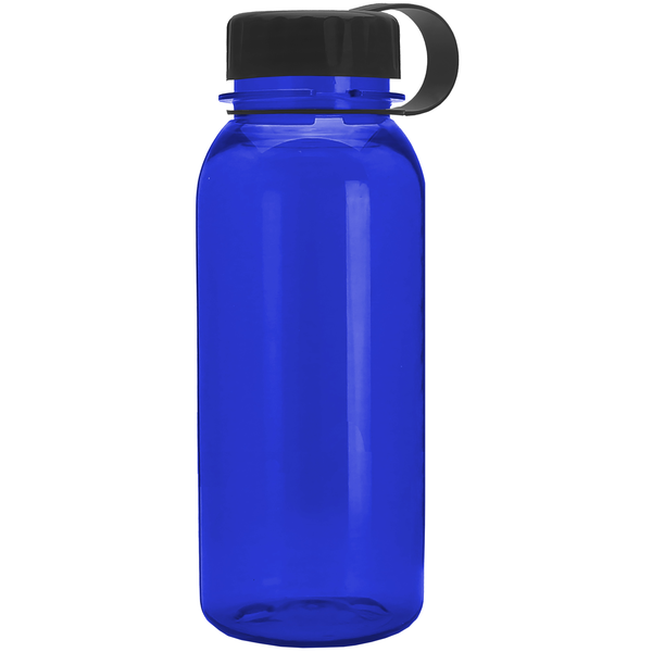Cadet Tritan™ Transparent Sport Bottle, 18oz. - Tethered Lid