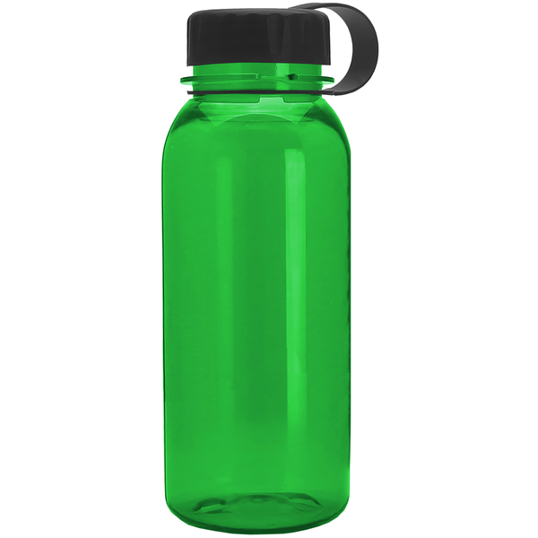 Cadet Tritan™ Transparent Sport Bottle, 18oz. - Tethered Lid