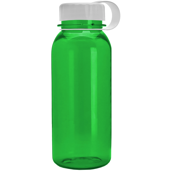 Cadet Tritan™ Transparent Sport Bottle, 18oz. - Tethered Lid